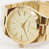 Michael Kors Channing Quartz Gold Dial Gold Steel Strap Watch For Women - MK6623