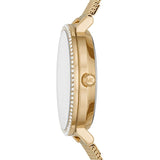 Michael Kors Darci Quartz Gold Dial Gold Mesh Strap Watch for Women - MK7121