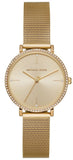 Michael Kors Darci Quartz Gold Dial Gold Mesh Strap Watch for Women - MK7121