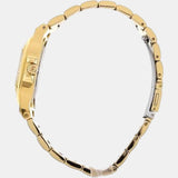 Michael Kors Lennox Three Hand Gold Dial Gold Steel Strap Watch For Women - MK7229