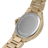 Michael Kors Camille Quartz White Dial Gold Steel Strap Watch For Women - MK7255