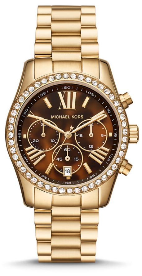 MICHAEL KORS ゴールド クロノグラフ 時計 MICHAEL KORS - 【新品】マイケルコース 男性メンズ 腕時計