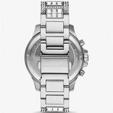 Michael Kors Sage Pavé Limited Edition Crystals Silver Dial Silver Steel Strap Watch for Women - MK7483LE