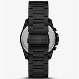 Michael Kors Alek Oversized Black Dial Black Steel Strap Watch For Men - MK8900