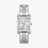 Michael Kors Monroe Three Hand Silver Dial Silver Steel Strap Watch for Women - MKO1033