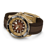 Breitling Superocean Automatic 44 Brown Dial Brown Rubber Strap Watch for Men - N17376201Q1S1