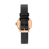 Gucci Diamantissima Quartz Black Dial Black Leather Strap Watch for Women - YA141501