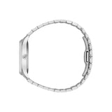Gucci G Timeless Quartz Gold Dial Silver Steel Strap Watch for Women - YA1265035