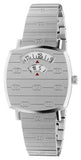 Gucci Grip Quartz Silver Dial Silver Steel Strap Watch For Men - YA157501