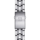 Tissot T Sport PRC200 Chronograph Black Dial Silver Steel Strap Jam Tangan untuk Pria - T17.1.586.52