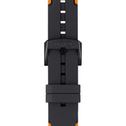 Tissot T Race Cycling Chronograph Black Dial Black Rubber Strap Watch For Men - T111.417.37.441.03