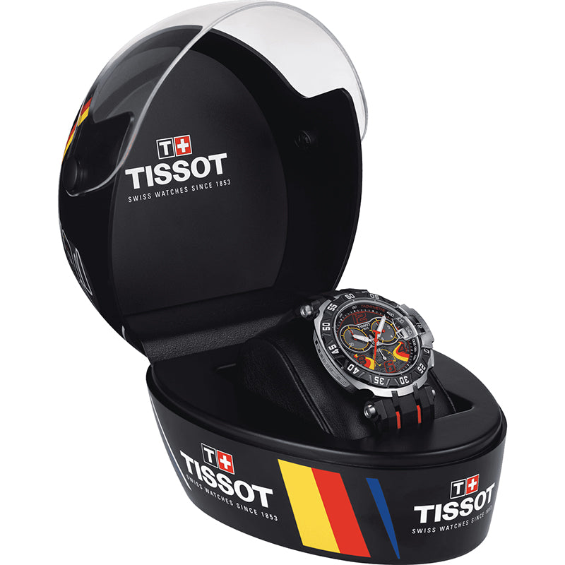 Tissot T Race Chronograph Stefan Bradl Special Edition Black Dial