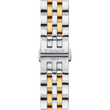 Tissot T Classic Tradition White Dial Two Tone Mesh Bracelet Watch for Women - T063.210.22.037.00