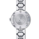 Movado Bold Silver Dial Silver Steel Strap Watch For Women - 3600567