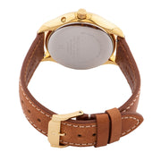 Movado Heritage Celestograf Navy Blue Dial Brown Leather Strap Watch For Women - 3650010