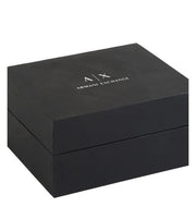Armani Exchange Hampton Black Dial Black Steel Strap Watch For Men - AX7101