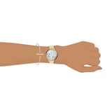 Fossil Jacqueline Three-Hand White Dial Yellow Leather Strap Watch for Women - ES4812