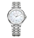 Maurice Lacroix Aikon White Mother of Pearl Dial Silver Steel Strap Watch for Women - AI1004-SS002-170-1