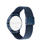 Calvin Klein Tone Blue Dial Blue NATO Strap Watch for Men - K7K514VN