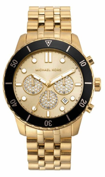 MICHAEL KORS ゴールド クロノグラフ腕時計料金改正9月〜14,700 MP000000018411490_658Wx734H_20