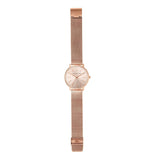 Michael Kors Pyper Quartz Rose Gold Dial Rose Gold Mesh Strap Watch For Women - MK4340