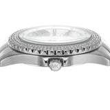 Michael Kors Everest Three hand Silver Dial Silver Steel Strap Watch For Women - MK7403