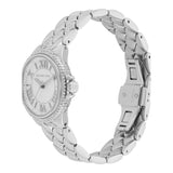 Michael Kors Camille Pave Crystals Silver Dial Silver Steel Strap Watch for Women - MK4804