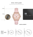 Michael Kors Sage Three-Hand Mother of Pearl Pink Dial Pink Leather Strap Watch for Women - MK4820