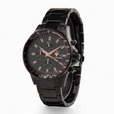 Maserati SFIDA Chronograph Black Dial Black Steel Strap Watch For Men - R8873640011