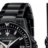 Maserati SFIDA Automatic Black Special Edition 44mm Watch For Men - R8823140005