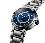 Maurice Lacroix Fiaba Moonphase Blue Dial Silver Steel Strap Watch for Women - FA1084-SS002-420-1