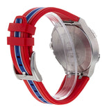 Maurice Lacroix Aikon Beach Volley Vikings Limited Edition Red Dial Red Rubber Strap Watch for Men - AI1018-SS001-530-6