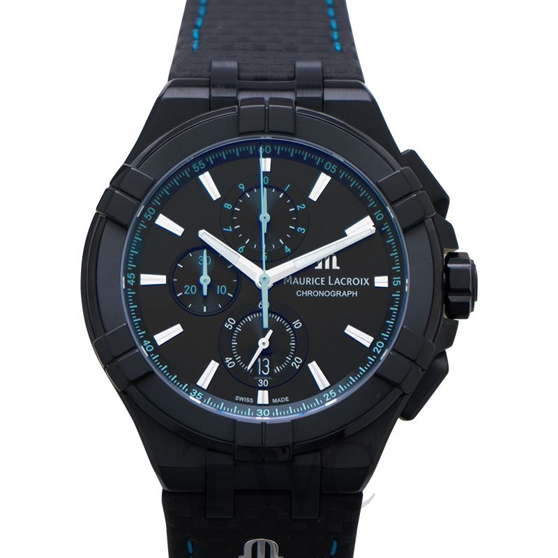 Maurice Lacroix Aikon Chronograph Limited Edition Black Dial Black 