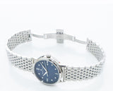 Maurice Lacroix Eliros Sunbrushed Blue Dial Silver Steel Strap Watch for Women - EL1094-SS002-130-1