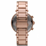 Michael Kors Parker Lilac Dial Gold Steel Strap Watch for Women - MK6169