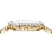 Michael Kors Darci Analog Gold Dial Gold Steel Strap Watch For Women - MK4513