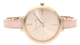 Michael Kors Jaryn Analog Gold Dial Pink Steel Strap Watch For Women - MK4343