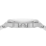 Michael Kors Lennox Three Hand Silver Dial Silver Steel Strap Watch For Women - MK7280