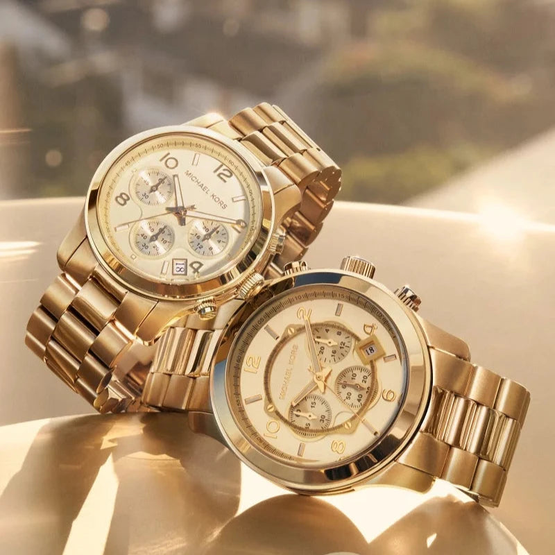 Michael kors runway gold outlet