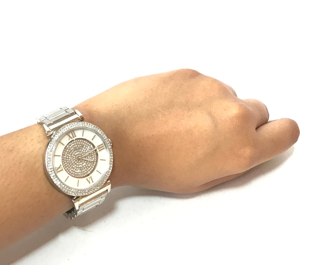 Michael kors catlin silver watch Clearance