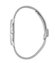 Calvin Klein Minimal White Dial Silver Mesh Bracelet Watch for Women - K3M2212Y