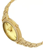 Michael Kors Cinthia Quartz Gold Dial Gold Steel Strap Watch For Women - MK3681