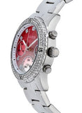 Guess Confetti Diamonds Silver Dial Silver Steel Strap Watch for Women - W0774L7