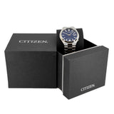 Citizen Tsuyosa Automatic Blue Dial Silver Steel Strap Watch For Men - NJ0150-81L