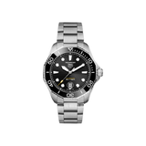 Tag Heuer Aquaracer Professional 300 Automatic Black Dial Silver Steel Strap Watch for Men - WBP201A.BA0632