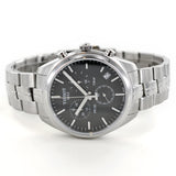 Tissot T Classic PR 100 Chronograph Black Dial Silver Steel Strap Watch for Men - T101.417.11.051.00