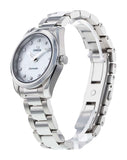 Omega Seamaster Aqua Terra Quartz Diamonds Mother of Pearl Dial Silver Steel Strap Watch for Women - 220.10.28.60.55.001