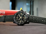 Breitling Endurance Pro Black Dial Green Rubber Strap Watch for Men - X82310D31B1S1