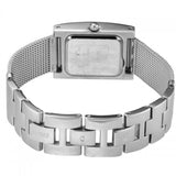 Guess Nouveau Diamonds Silver Dial Silver Mesh Bracelet Watch for Women - W0127L1