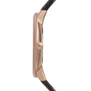 Hugo Boss Classic Jackson Blue Dial Brown Leather Strap Watch for Men - 1513458